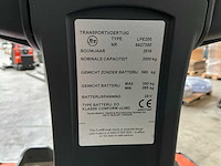 2016 bt lpe200 elektrische palletwagen - afbeelding 3 van  11