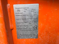 2016 bt lpe200 elektrische palletwagen - afbeelding 4 van  12