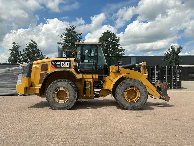 2016 caterpillar 972m xe wiellader / shovel - afbeelding 24 van  53