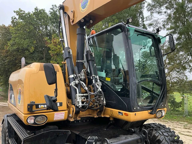 2016 caterpillar m313d banden graafmachine - afbeelding 3 van  36