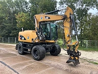 2016 caterpillar m313d banden graafmachine - afbeelding 12 van  36