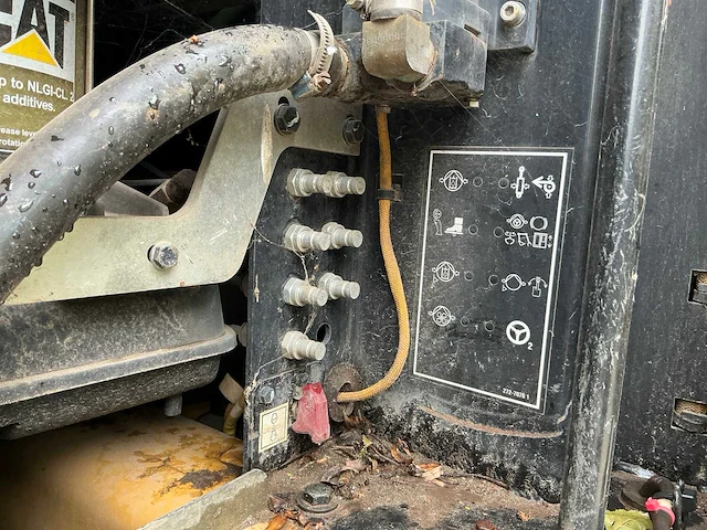 2016 caterpillar m313d banden graafmachine - afbeelding 26 van  36