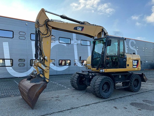 2016 caterpillar m313d mobiele kraan tzv-87-j - afbeelding 1 van  48