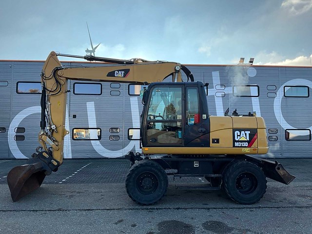 2016 caterpillar m313d mobiele kraan tzv-87-j - afbeelding 12 van  48