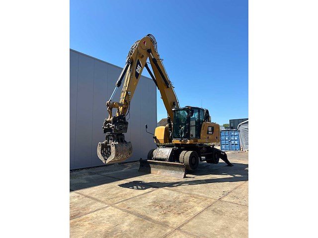 2016 caterpillar mh3022 banden graafmachine - afbeelding 7 van  28
