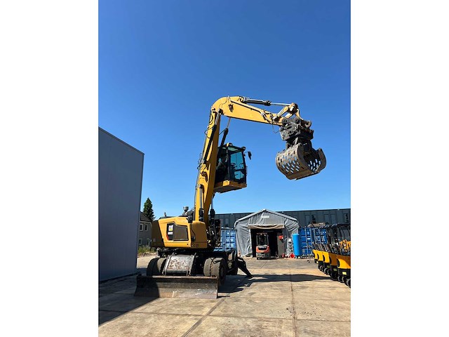 2016 caterpillar mh3022 banden graafmachine - afbeelding 11 van  28
