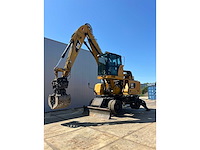 2016 caterpillar mh3022 banden graafmachine - afbeelding 6 van  23