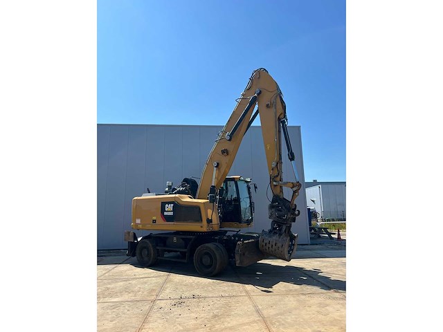 2016 caterpillar mh3022 banden graafmachine - afbeelding 1 van  23
