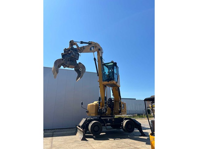 2016 caterpillar mh3022 banden graafmachine - afbeelding 10 van  23