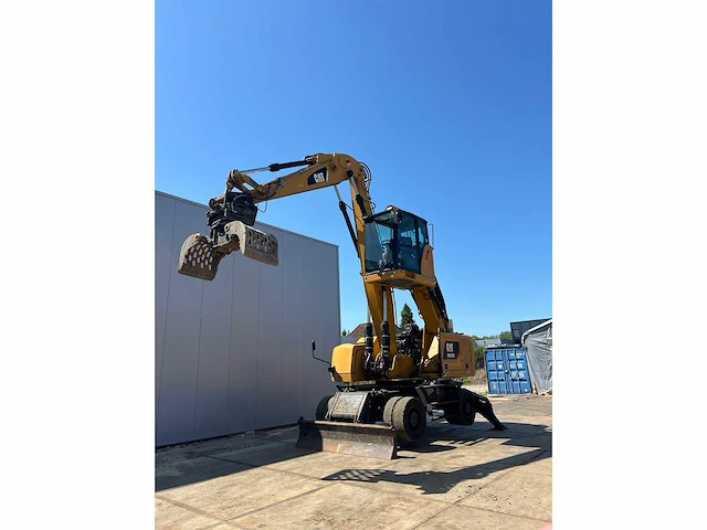2016 caterpillar mh3022 banden graafmachine - afbeelding 11 van  28