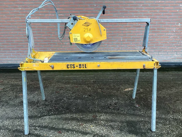 2016 cedima cts*81 l betonzaagtafel - afbeelding 1 van  2