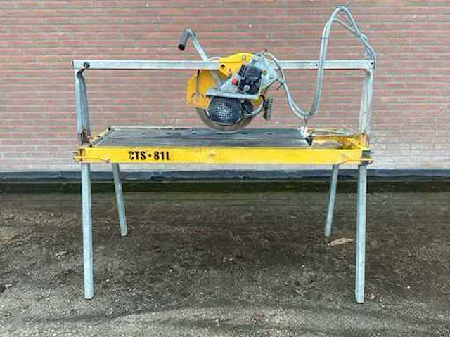 2016 cedima cts*81 l betonzaagtafel - afbeelding 3 van  3