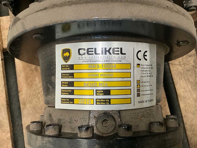 2016 celikel gübre mikseri mestmixer - afbeelding 2 van  7