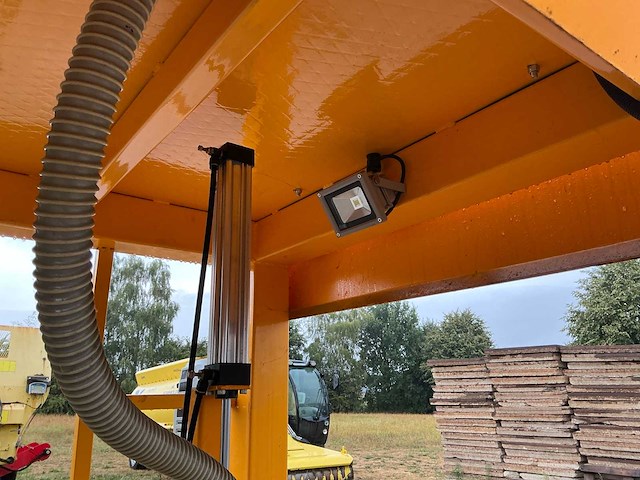 2016 çelikel perpetual semi-automatische silage verpakkingsinstallatie met 2 m³ mengbunker en 7 m transportband - afbeelding 35 van  38