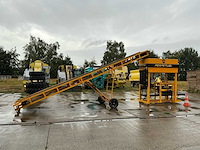 2016 çelikel perpetual semi-automatische silage verpakkingsinstallatie met 2 m³ mengbunker en 7 m transportband - afbeelding 9 van  25