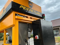 2016 çelikel perpetual semi-automatische silage verpakkingsinstallatie met 2 m³ mengbunker en 7 m transportband - afbeelding 20 van  25