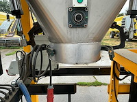 2016 çelikel perpetual semi-automatische silage verpakkingsinstallatie met 2 m³ mengbunker en 7 m transportband - afbeelding 24 van  25