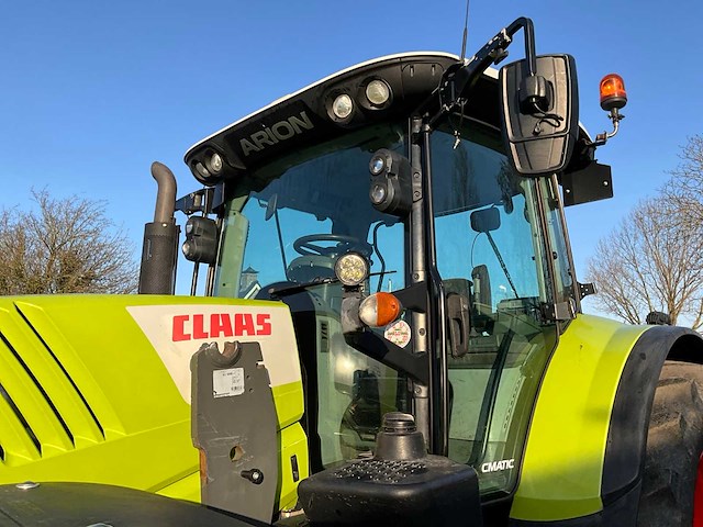 2016 claas arion 650 vierwielaangedreven landbouwtractor met voorlader - afbeelding 16 van  40
