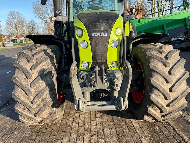 2016 claas arion 650 vierwielaangedreven landbouwtractor met voorlader - afbeelding 17 van  40