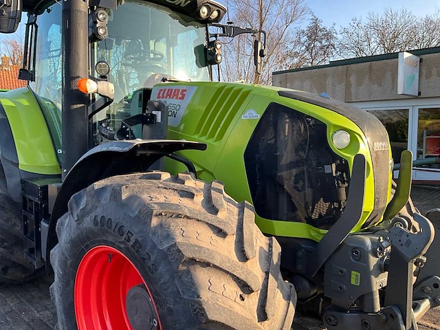 2016 claas arion 650 vierwielaangedreven landbouwtractor met voorlader - afbeelding 20 van  40