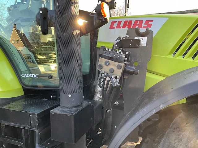 2016 claas arion 650 vierwielaangedreven landbouwtractor met voorlader - afbeelding 22 van  40