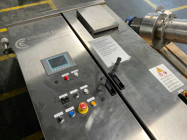 2016 colussi ermes l016-037 rvs platen wasmachine - afbeelding 12 van  18