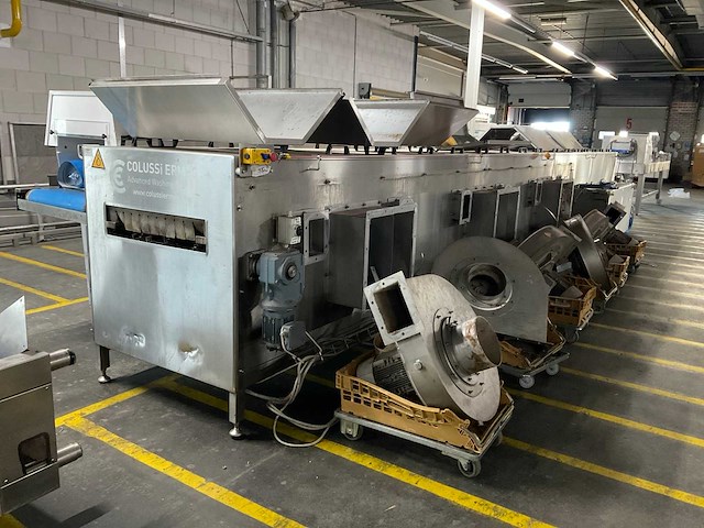 2016 colussi ermes l016-037 rvs platen wasmachine - afbeelding 1 van  7