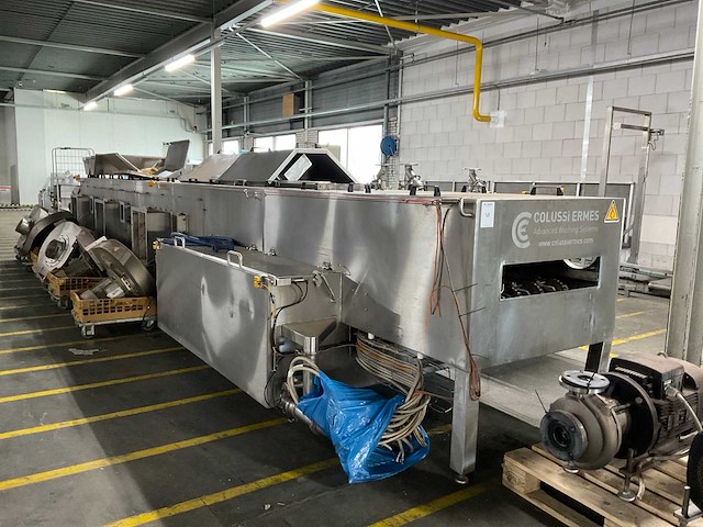 2016 colussi ermes l016-037 rvs platen wasmachine - afbeelding 3 van  7