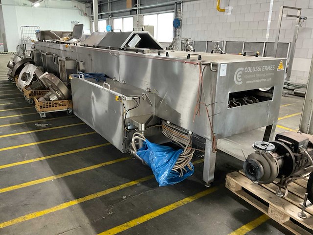 2016 colussi ermes l016-037 rvs platen wasmachine - afbeelding 4 van  7