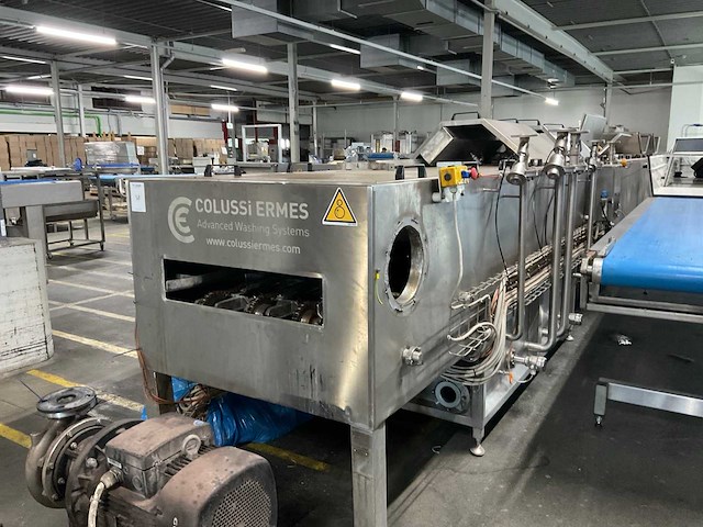 2016 colussi ermes l016-037 rvs platen wasmachine - afbeelding 5 van  7