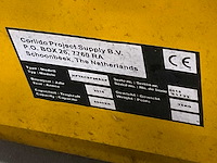 2016 corlido htbacpf25rdb hand hydraulische palletwagen - afbeelding 7 van  7