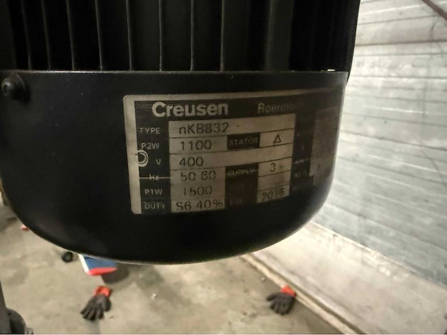 2016 creusen nkb 832 kolomboormachine - afbeelding 7 van  9
