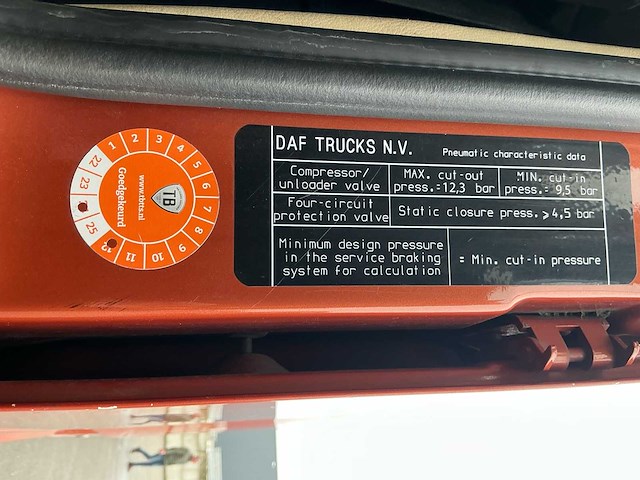 2016 daf h4en3 / xf 460 ft vrachtwagen - afbeelding 73 van  74