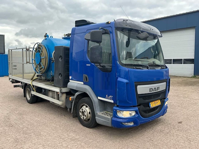 2016 daf lf 180 vrachtwagen met laadlift - afbeelding 6 van  18