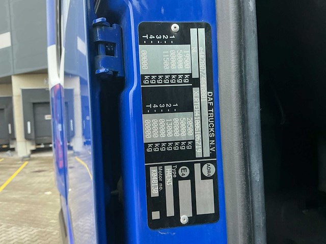 2016 daf xf 440 opleggertrekker - afbeelding 24 van  33