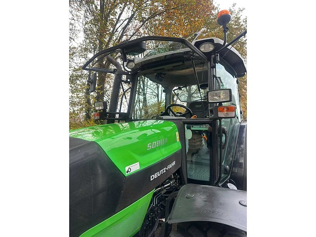 2016 deutz-fahr 5080d vierwielaangedreven landbouwtractor - afbeelding 6 van  11
