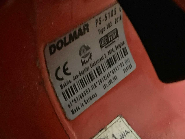 2016 dolmar ps 5105 kettingzaag - afbeelding 8 van  8
