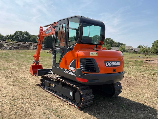 2016 doosan dx55-9c midigraafmachine - afbeelding 12 van  20