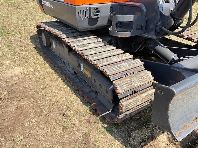 2016 doosan dx55-9c midigraafmachine - afbeelding 18 van  20
