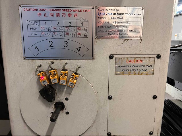 2016 eastar cnc-350a2 verticale sleufmachine - afbeelding 4 van  20