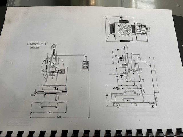 2016 eastar cnc-350a2 verticale sleufmachine - afbeelding 10 van  20