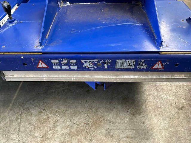 2016 edmo lift tl 1000 schaar heftafel (2x) - afbeelding 5 van  8
