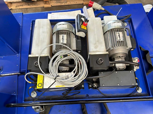 2016 edmo lift tl 1000 schaar heftafel (2x) - afbeelding 4 van  6
