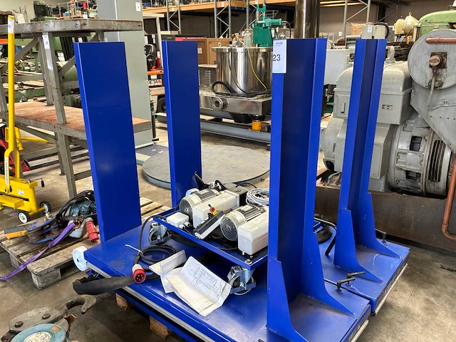 2016 edmo lift tl 1000 schaar heftafel (2x) - afbeelding 1 van  8