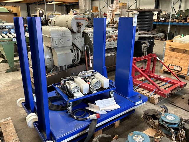 2016 edmo lift tl 1000 schaar heftafel (2x) - afbeelding 2 van  8