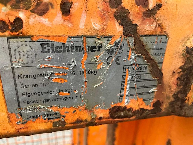 2016 eichinger 1082.16 mechanische blokkenklem - afbeelding 7 van  7