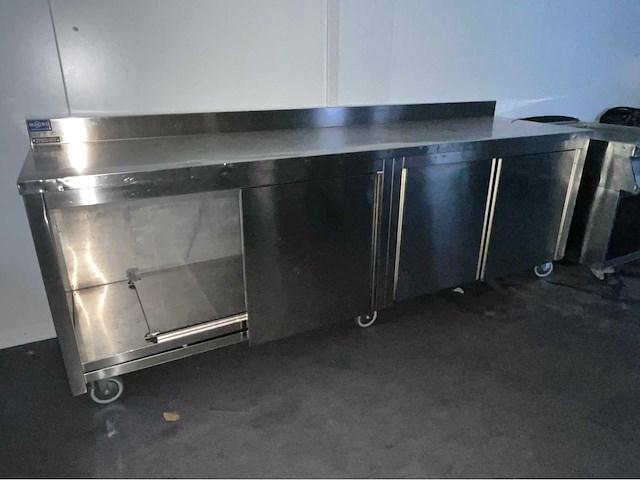 2016 emainox werktafel roestvast staal - afbeelding 1 van  7