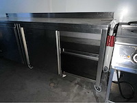 2016 emainox werktafel roestvast staal - afbeelding 3 van  7