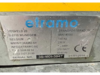 2016 etramo mini maxi transportband - afbeelding 8 van  8