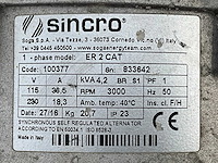 2016 europower ep4100 stroom aggregaat - afbeelding 2 van  8